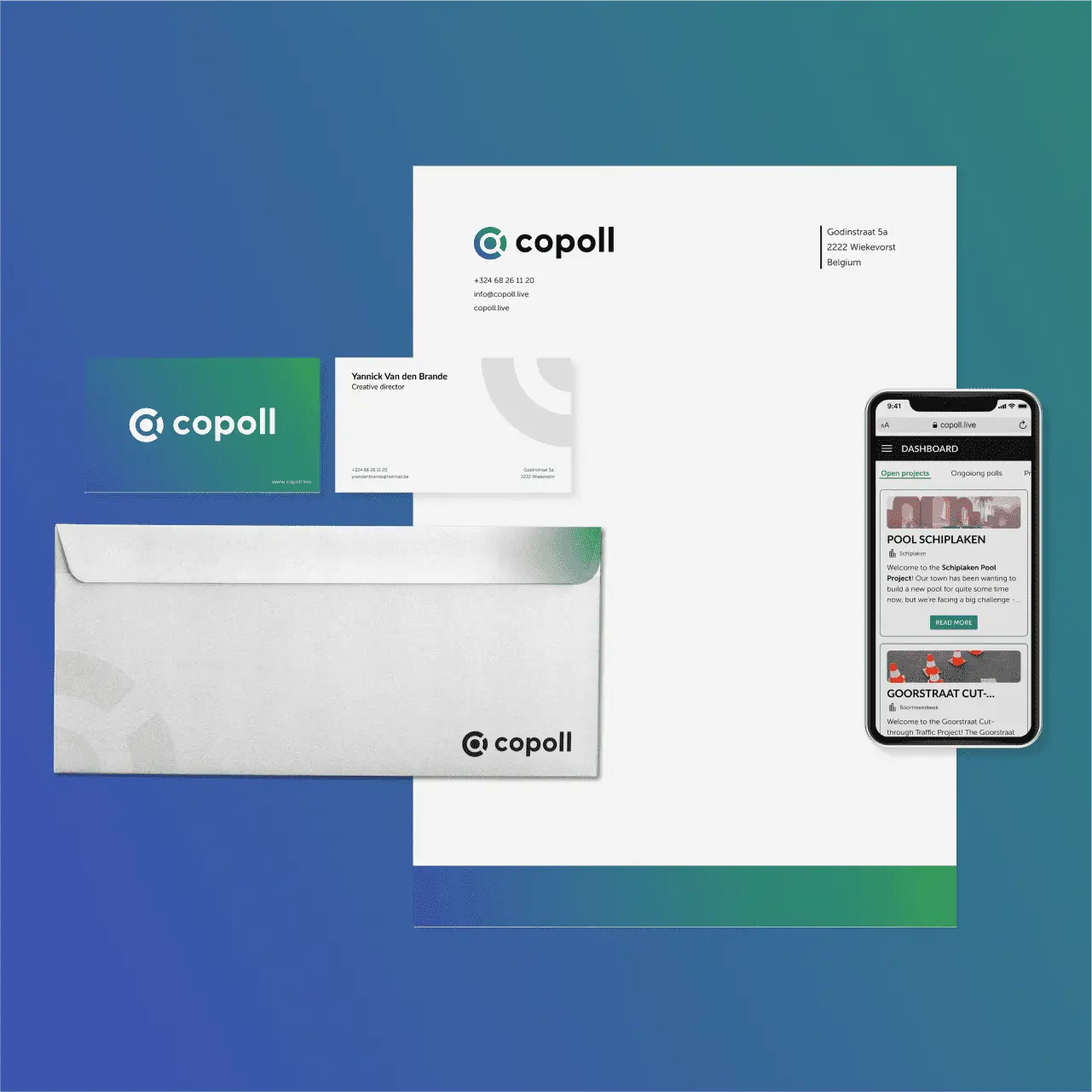 copoll mockups